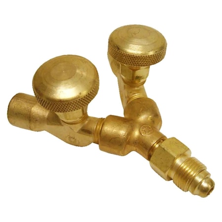 Western Enterprises Y CONNECTION W/VALVES 411